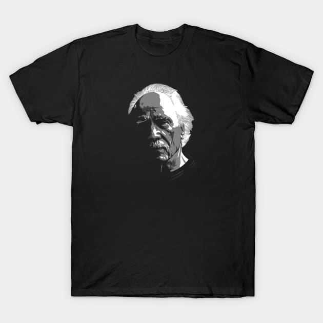 John Carpenter greyscale T-Shirt by @johnnehill